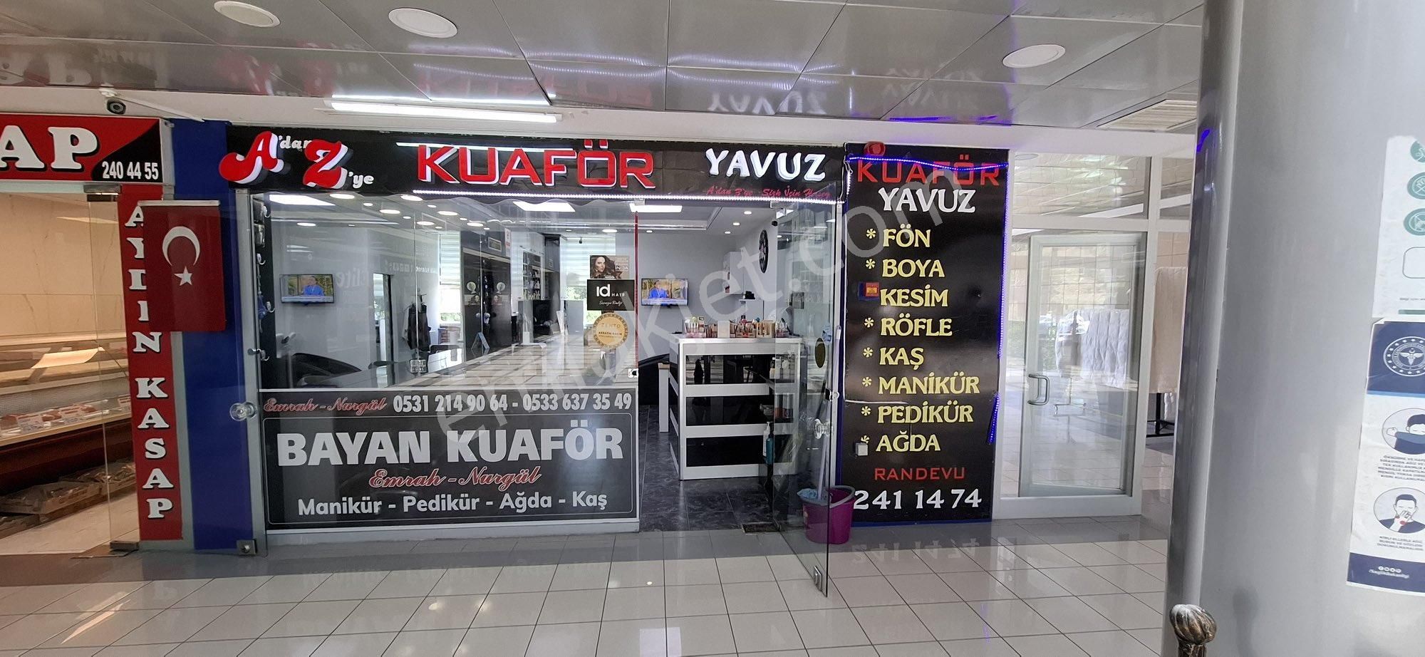 Turkuaz İş Merkezi’nde Girişte En İyi Konumda Şerefeli Satılık Dükkan