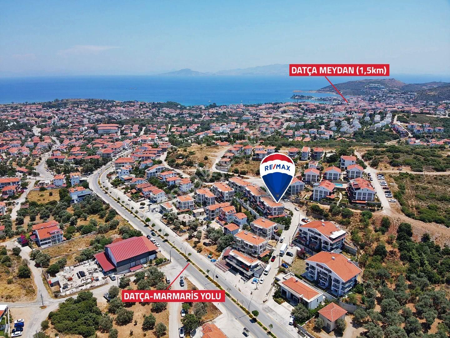 Datça Merkezde Satılık Eren Evler Sitesinde 1+1 Daire