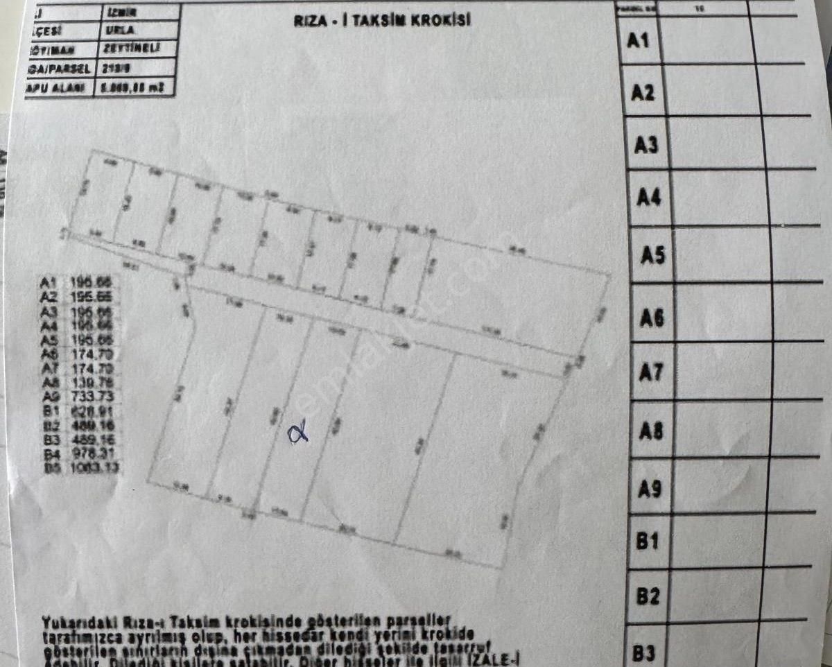 Hasan Bulgur Emlaktan Urlada Denize Yakın Mesafede Hobi Bahçesi - Görsel 3