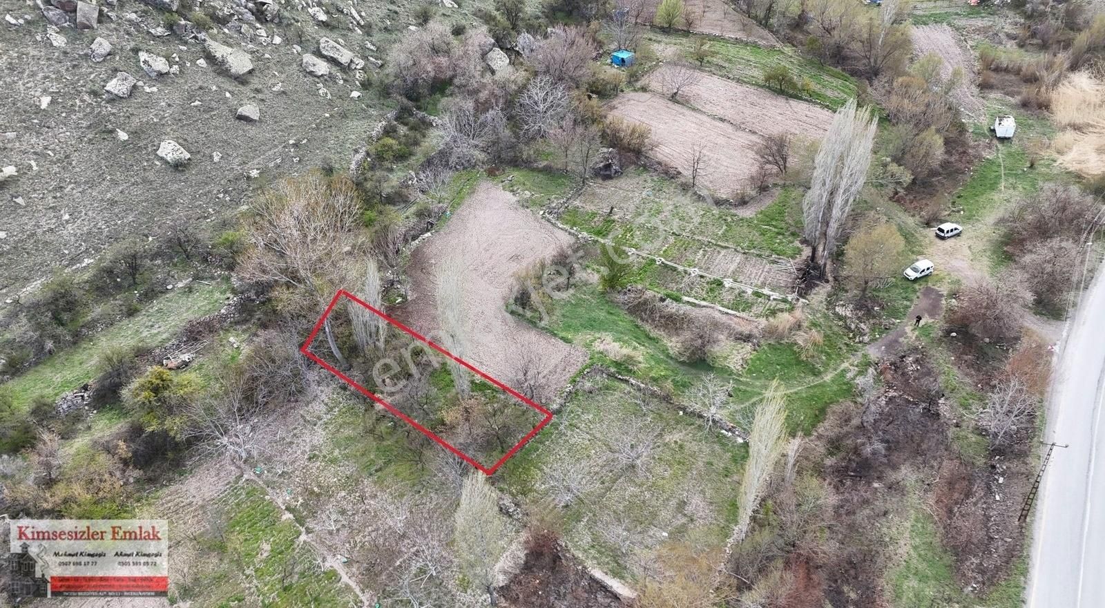 İncesu Derebağ Mevkiğinde Satılık 271 M2 Bahçe