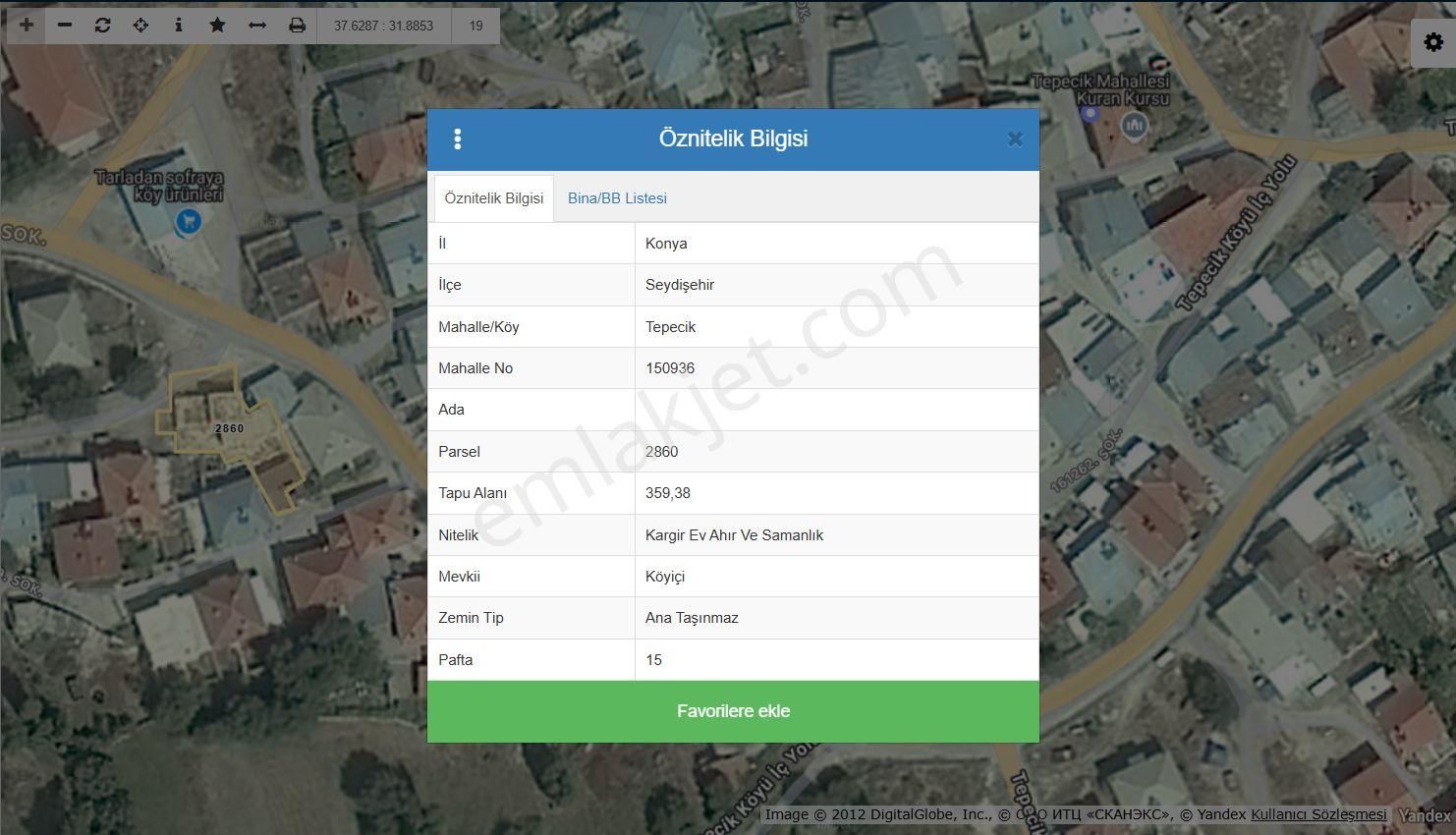 Seydişehir Tepecik Köyü İçi Müstakil Ev - Görsel 13
