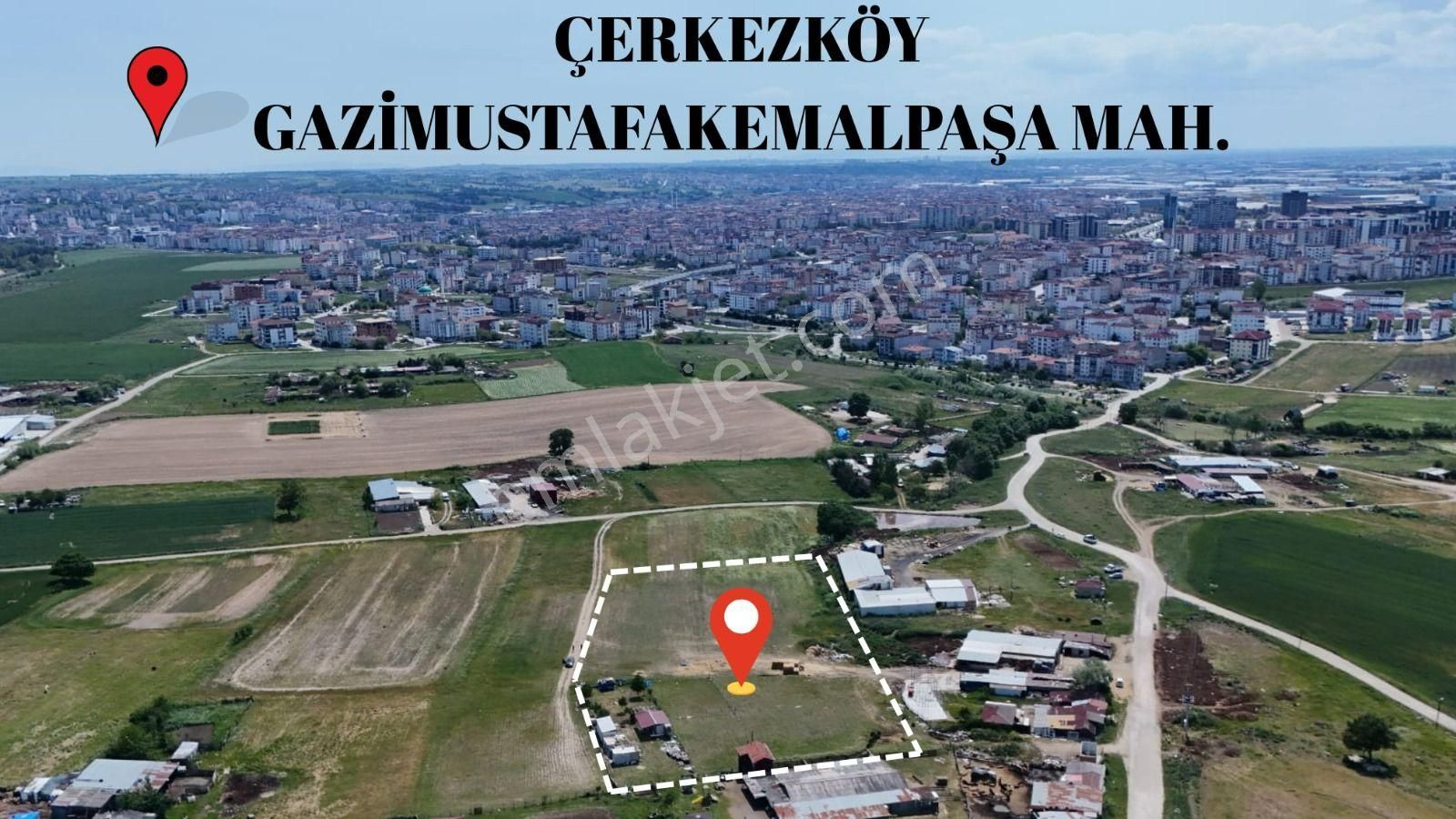 Güven'den Çerkezköy'de 398m² Kupon Parselimiz Satıştadır........