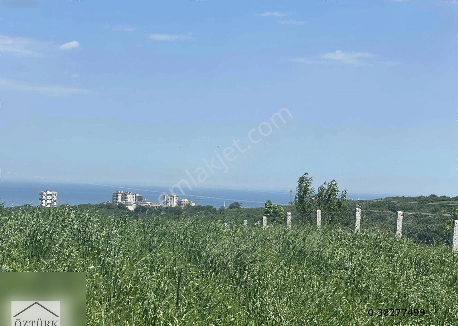 Atakum Büyükoyumcada Deniz Manzaralı Satılık Arsa