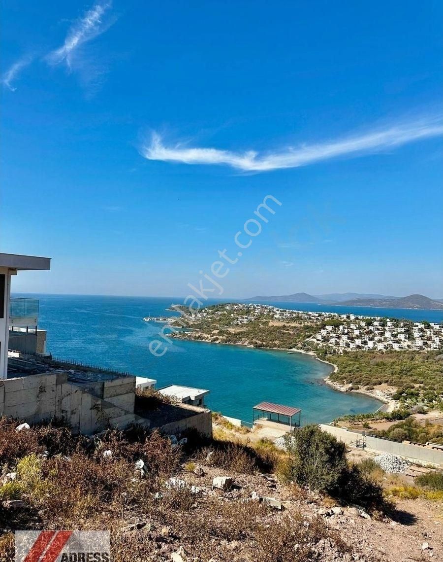 Bodrum Adabükü'nde Deniz Manzaralı Satılık Arsa - Görsel 5