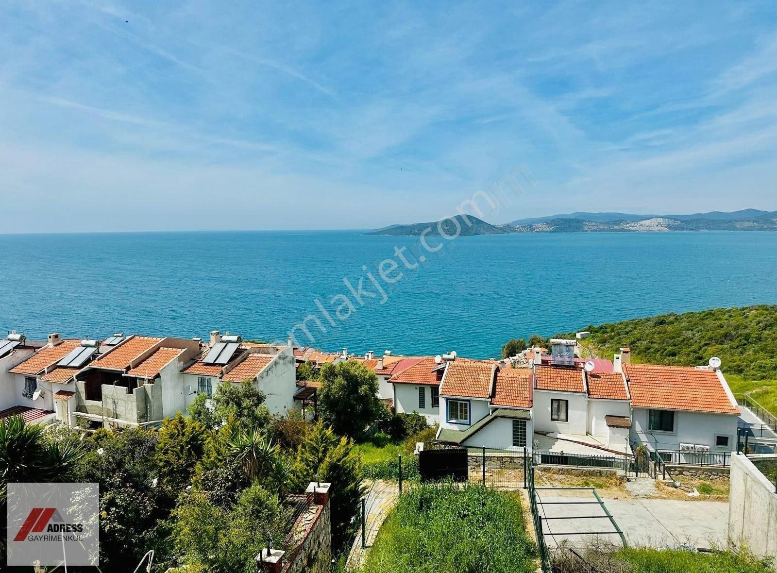 Bodrum Adabükü'nde Kiralık Deniz Manzaralı Villa