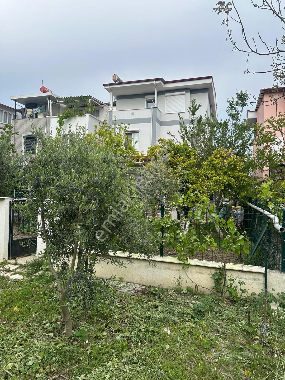 Kuşadası Davutlar Sahil Sitelerinde Satılık 6+1 Tripleks Villa