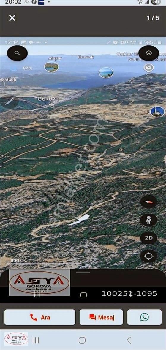 Muğla Ula Armutçuk Mahallesinde Satılık Tarla