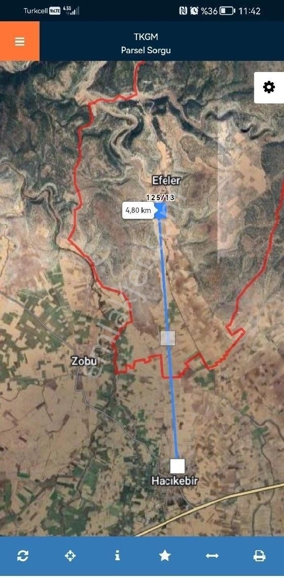 Kütahya Çavdarhisar"da Köye Çok Yakın Yatırmlık Fırsat Arazi.