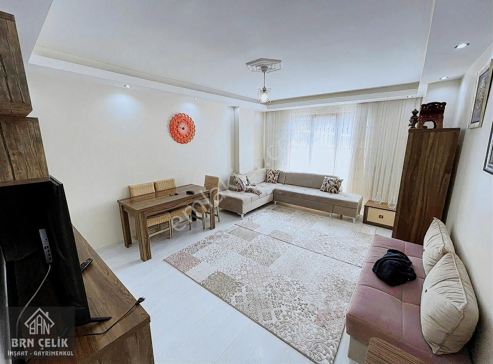 Brn Çelik İnşaattan Otoparklı Site'de Eşyalı Asansörlü 2+1 3.kat