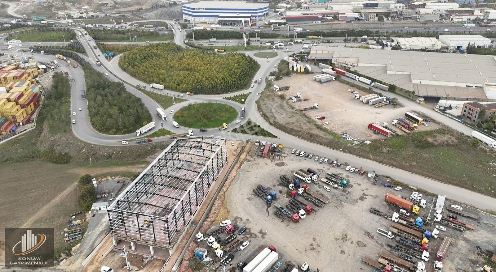 Satılık 3000 M2 1. Sınıf Sanayi Arsası (tek Kat 1800 Kurulum)