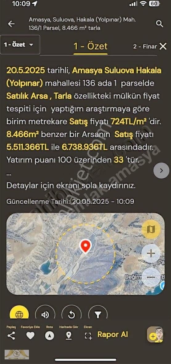 Suluova Yolpınar Köyünde 200 Adet Cevizlik Ve Bağ Evi