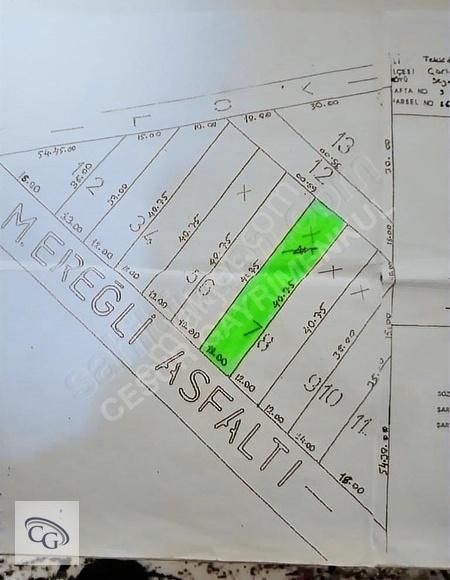 Çorlu-seymen'de Ana Yola Cephe 500 M² Satılık Hisseli Arsa