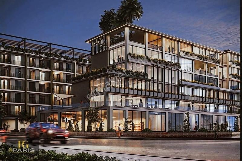 Paris'den Yatay Mimari İşyerine Uygun Sıfır Kiralık 1+1 Daire