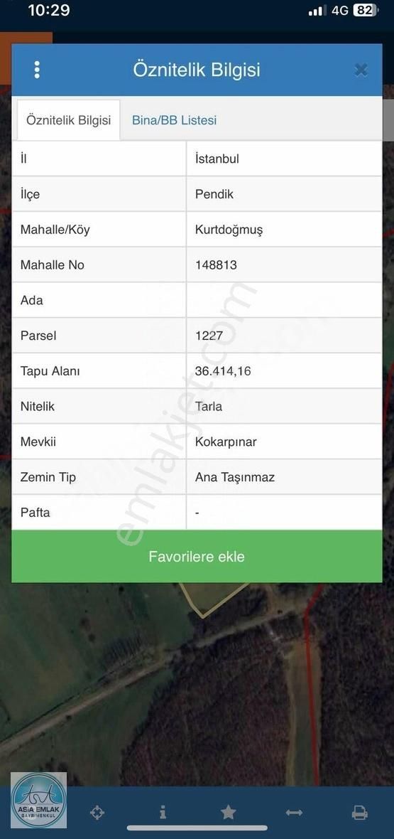 Asia'dan Satılık Yatırımlık Arazi
