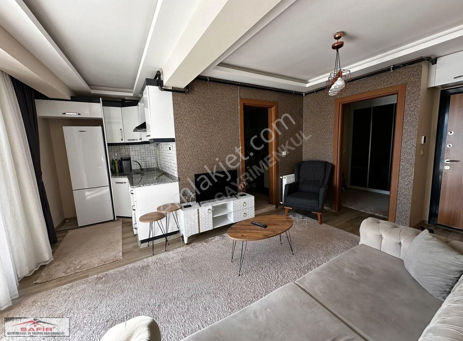 Safir'den Eşyalı Doğalgazlı/teraslı Geniş 1+1 Daire