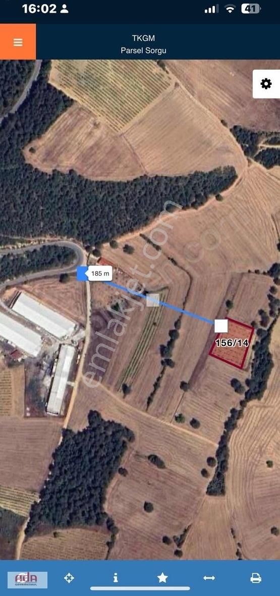 Ada Gayrimenkul'den Ceceler Mah.2050m2 Satılık Ceviz Bahçesi