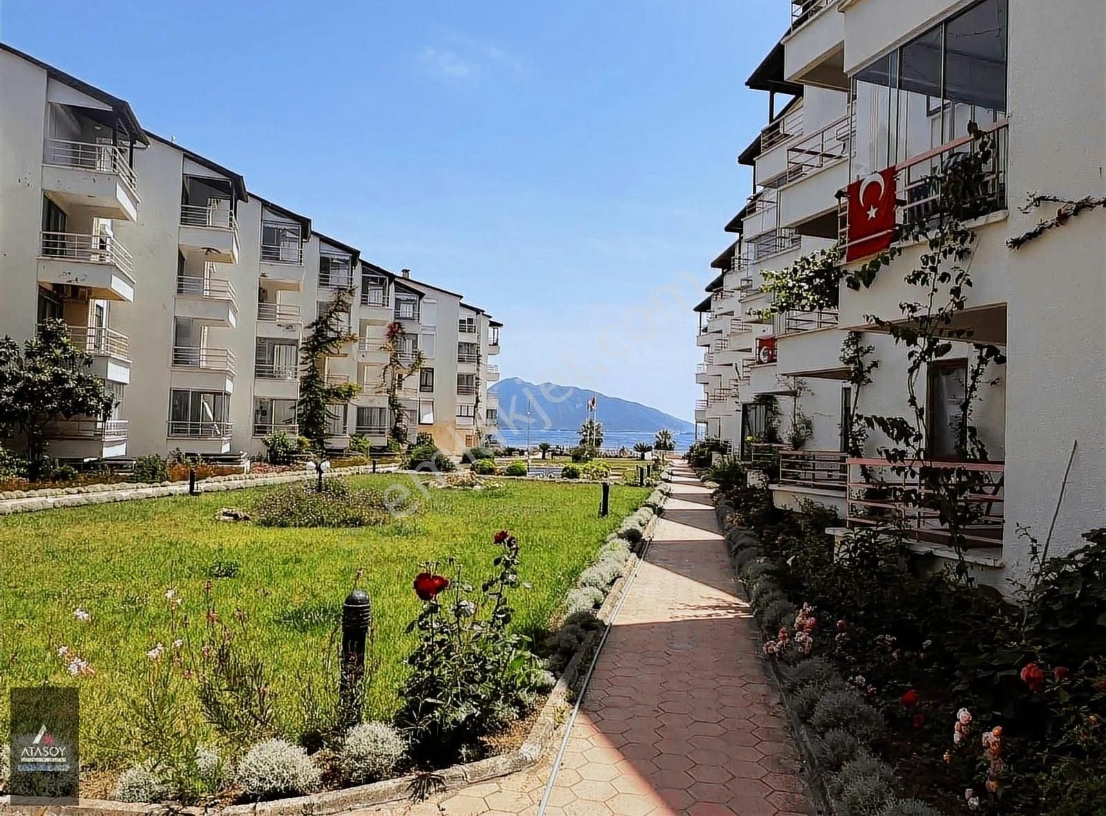 Marmaris Ankara Sitesinde Full Deniz Mnzaralı 2+1 Daire