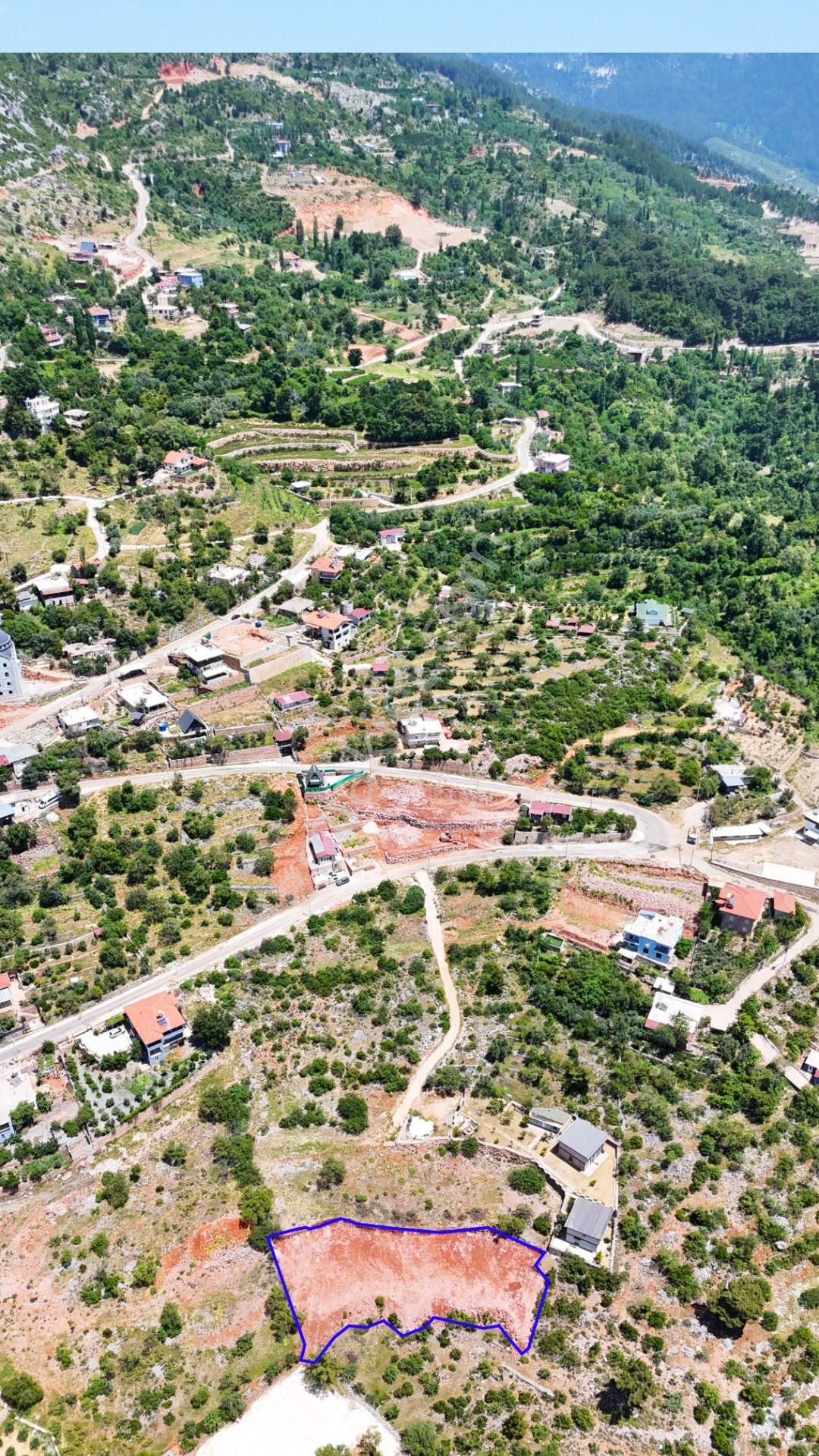 Alanya Bademağacı Köyü Merkezi Harfiyatlı Satılık Fırsat Tarla - Görsel 16