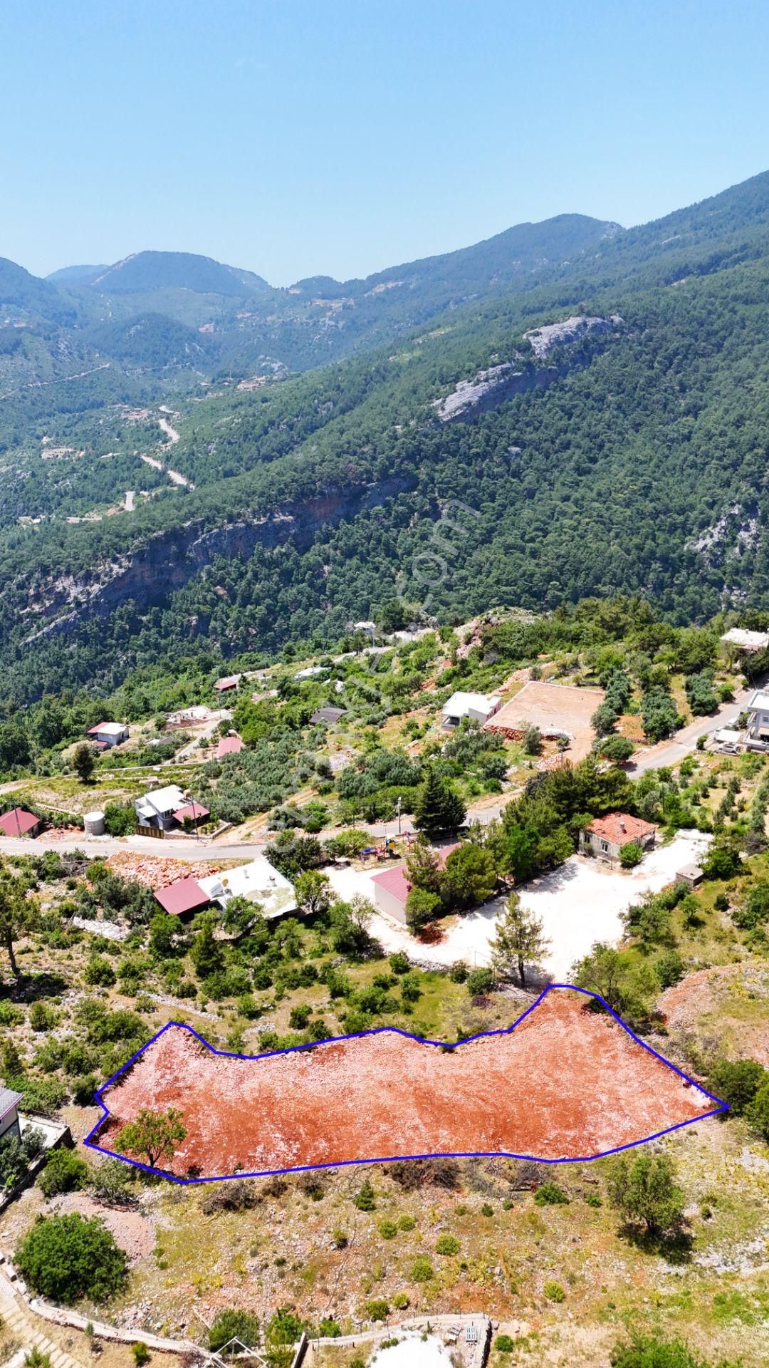 Alanya Bademağacı Köyü Merkezi Harfiyatlı Satılık Fırsat Tarla - Görsel 12