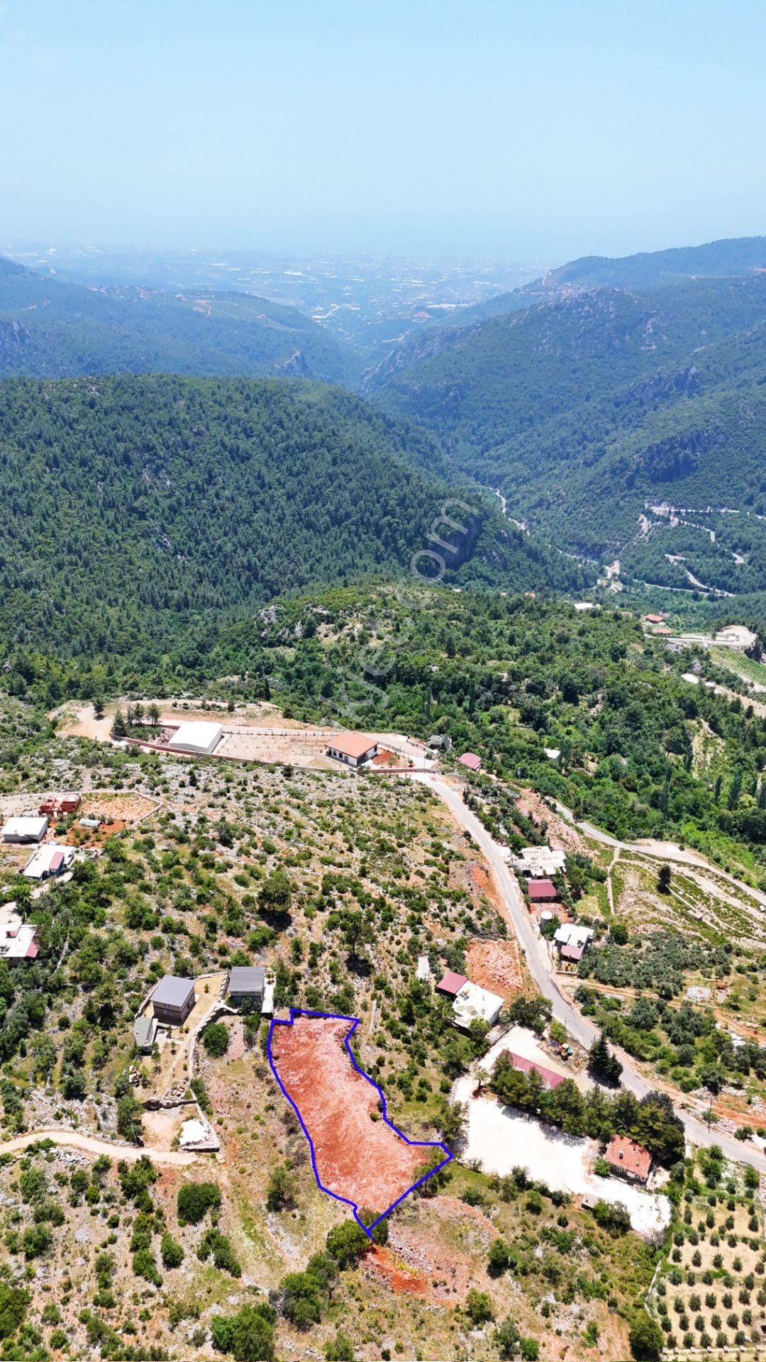 Alanya Bademağacı Köyü Merkezi Harfiyatlı Satılık Fırsat Tarla - Görsel 15