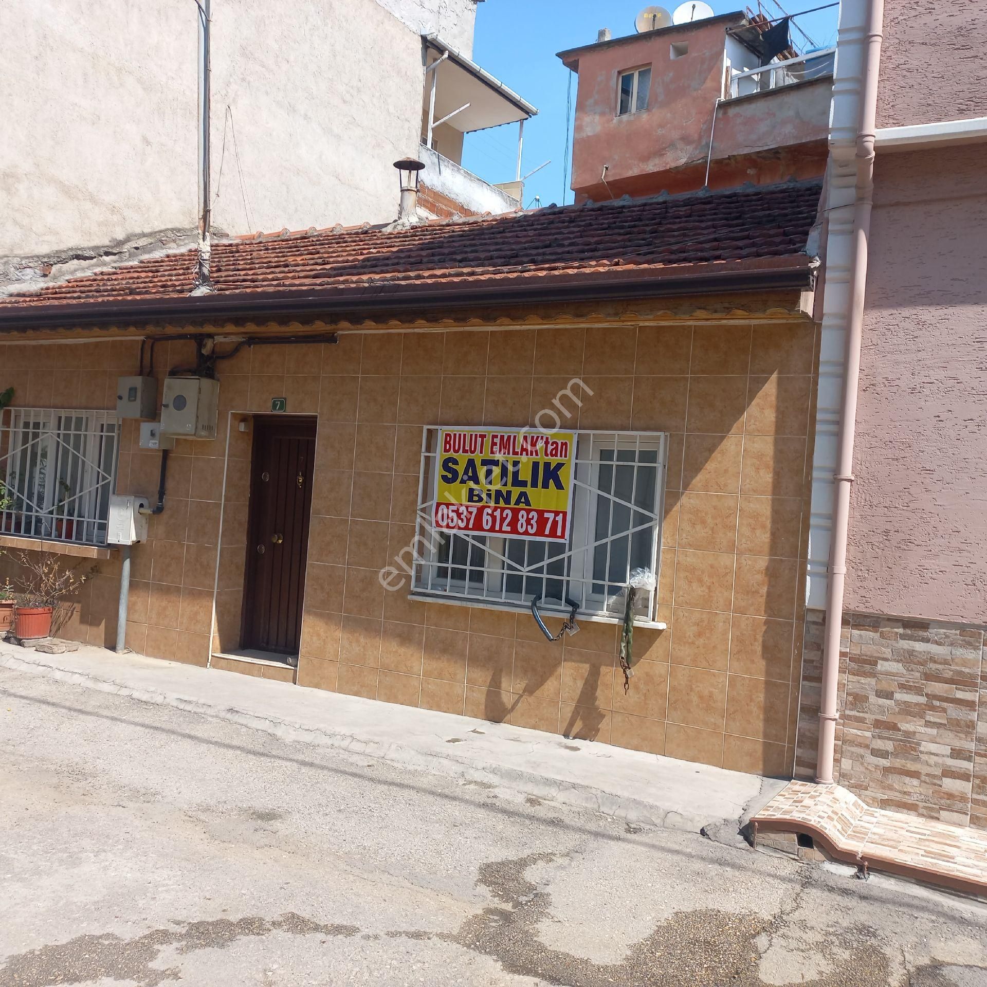 Bursa Osmangazi Koğukçinar Mah Tek Katli Bahçeli Müstakil Ev Bulut Emlaktan Satılıktır