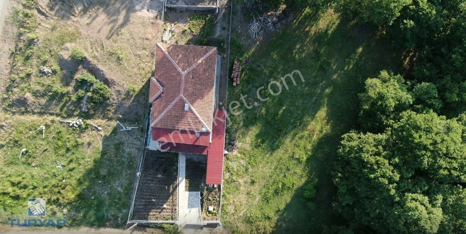 Çanakkale Biga Hoşoba Köyü 500m2 Satılık Arsa Ve 3 Katlı Köy Evi - Görsel 4