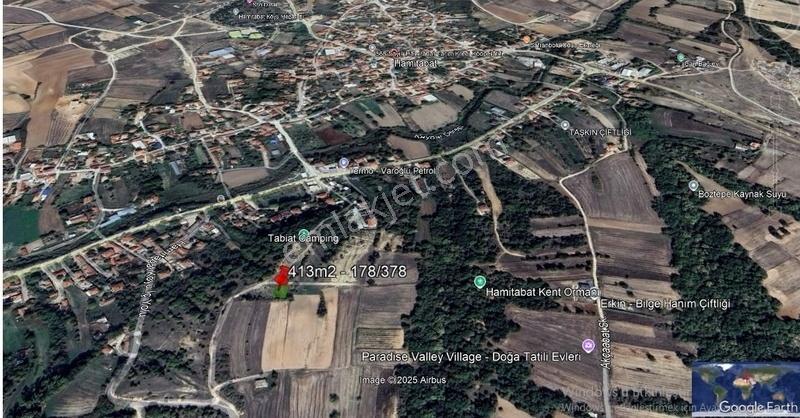 Lüleburgaz Hamitabat'ta 413 M2 Orman Manzaralı Satılık Arsa!! - Görsel 2