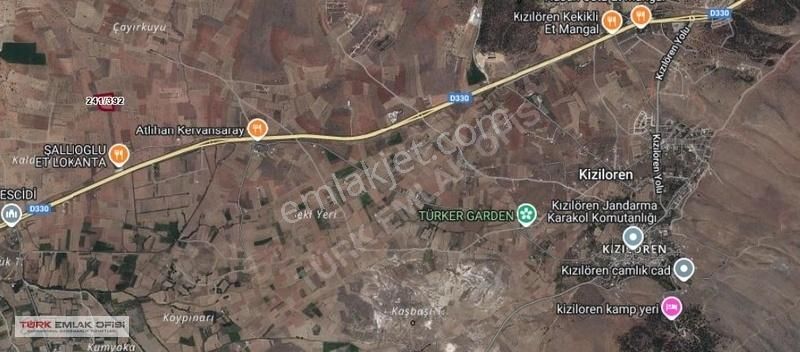 Kızılörende 17.600 M2 Müstakil Satılık Tarla