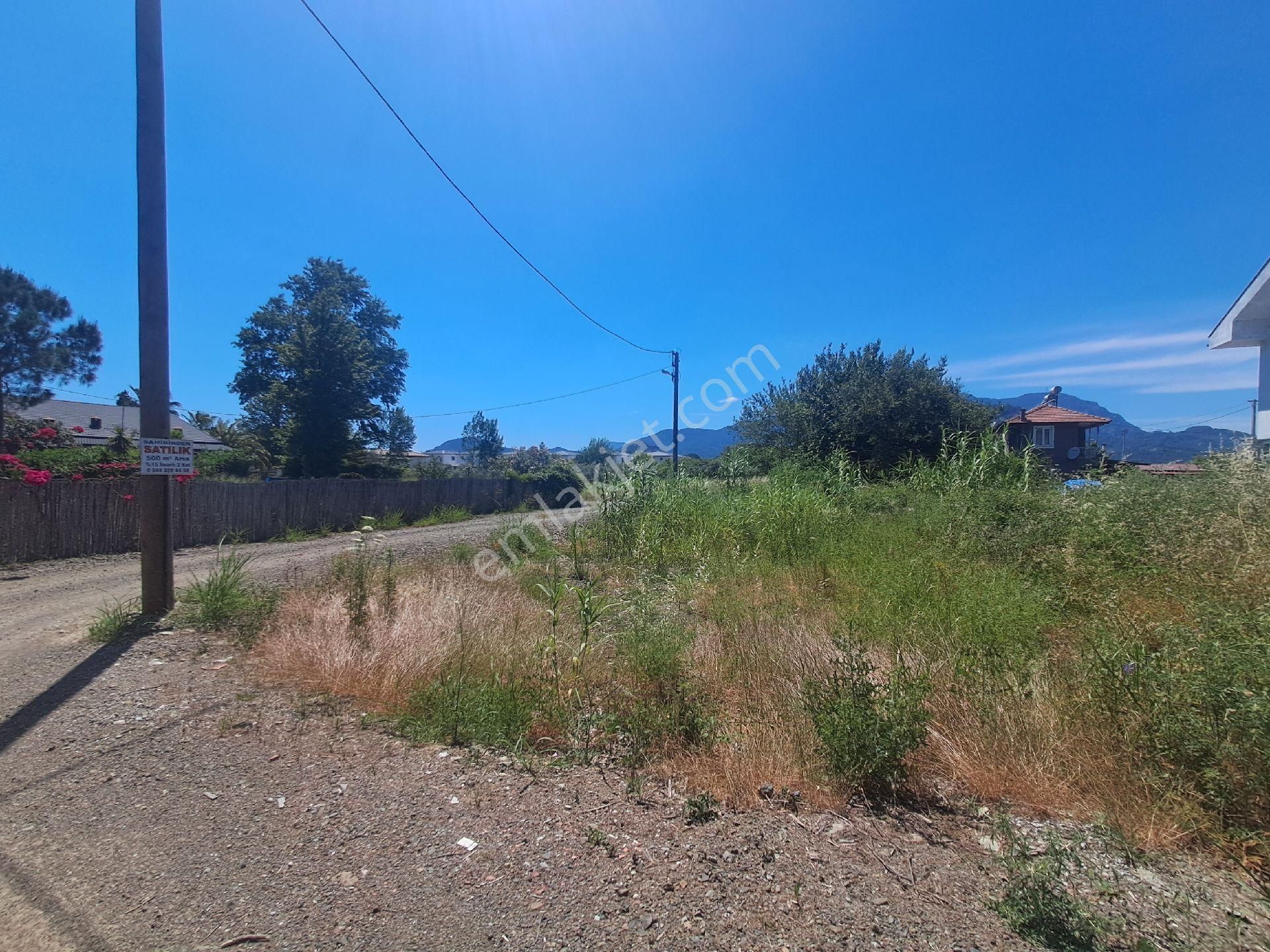 Dalyan Arıkbaşında 500 M2 İmarlı Satılık Arsa