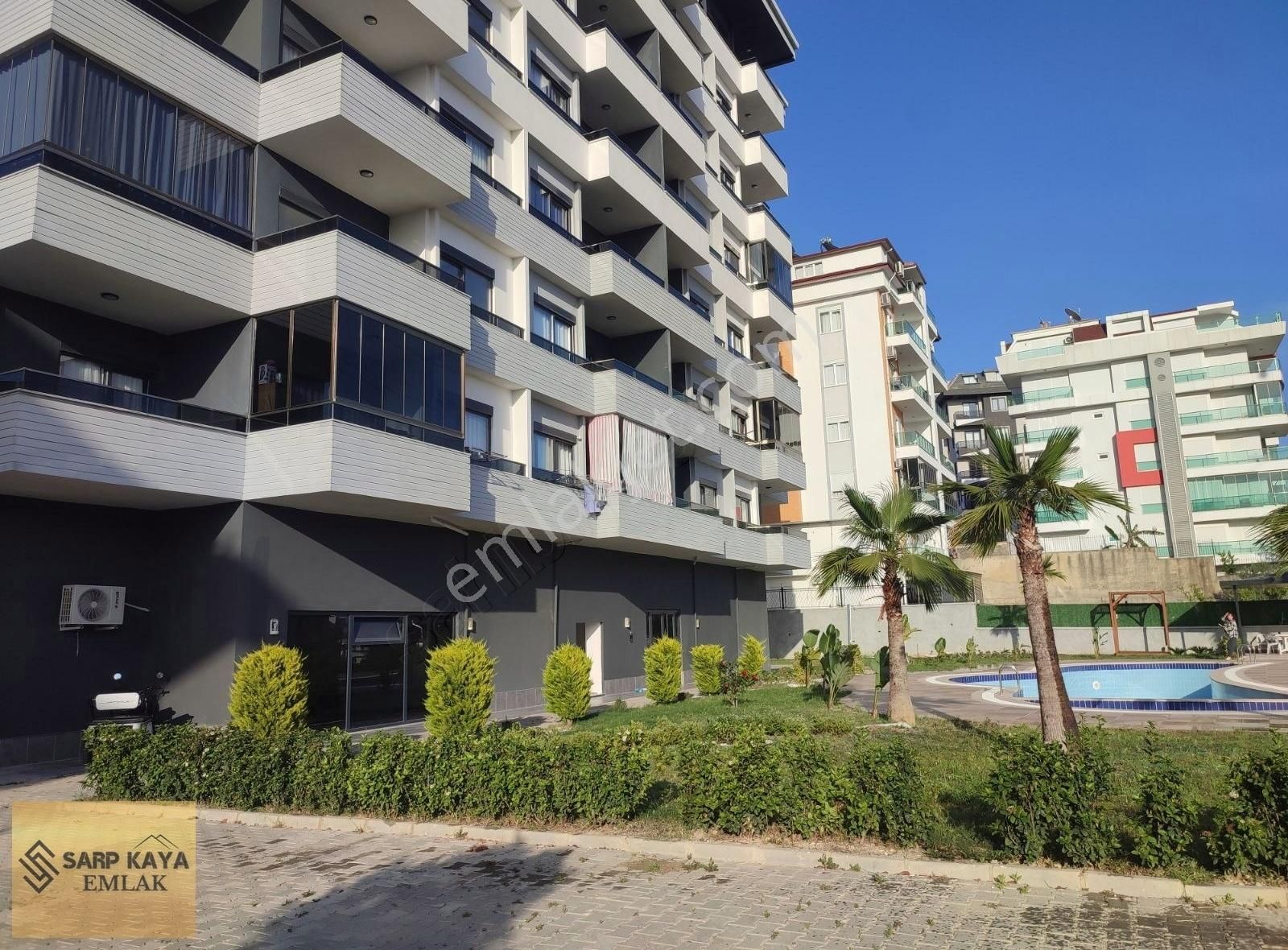 Alanya Avsallarda Deniz Manzaralı 2+1 Havuzlu Daire - Görsel 2