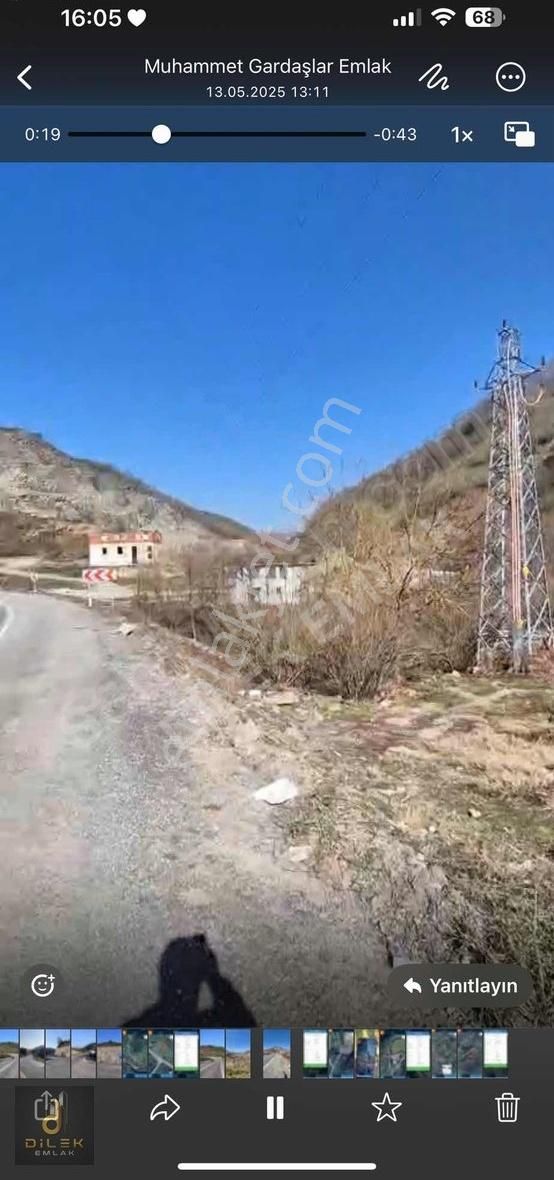 Dilek Emlaktan Kdz Ereğli Kızılcapınarda 1695 M2 Satılık Tarla