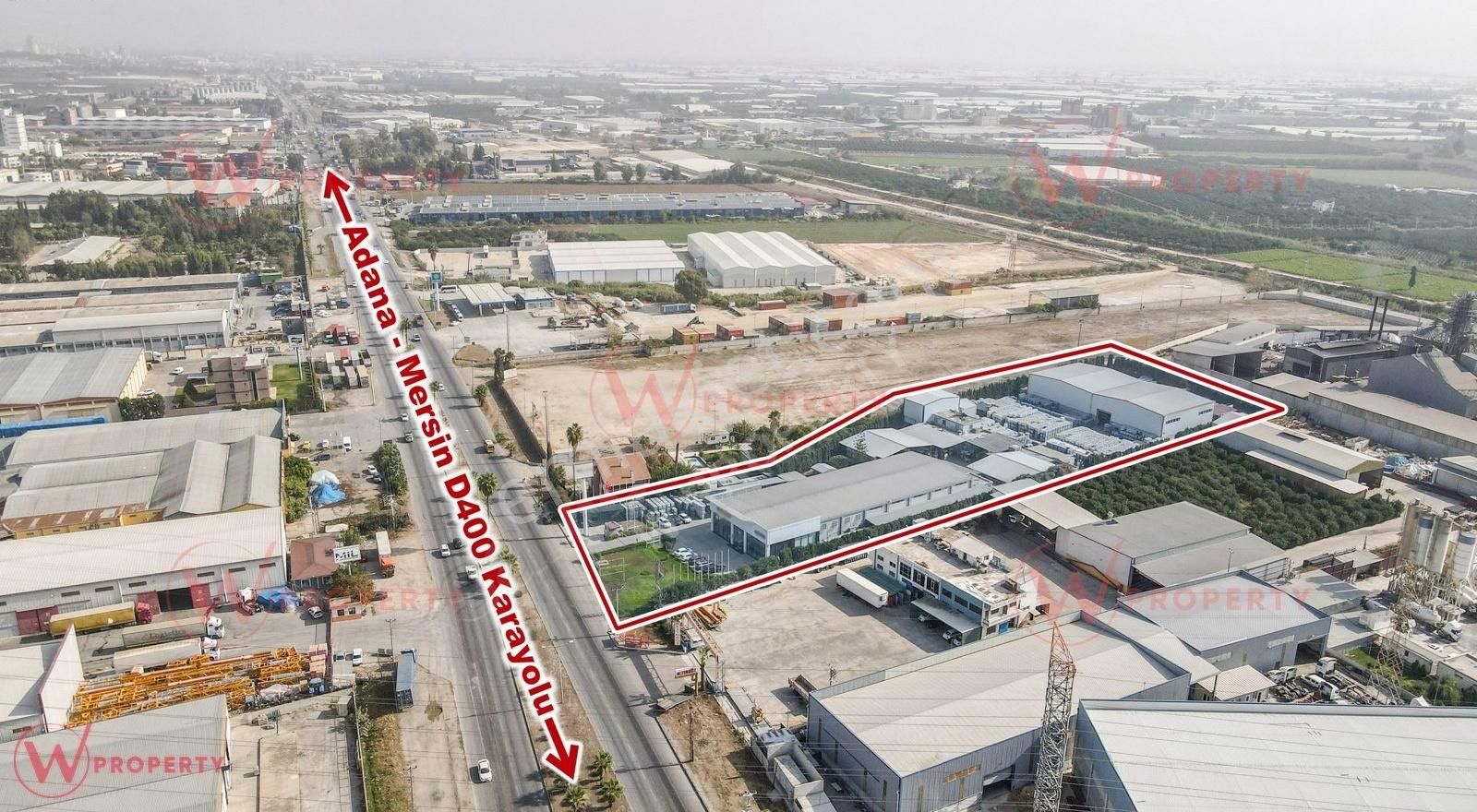 W Property'den Akdeniz/karacailyas D400 Üzerinde Kiralık İşyeri