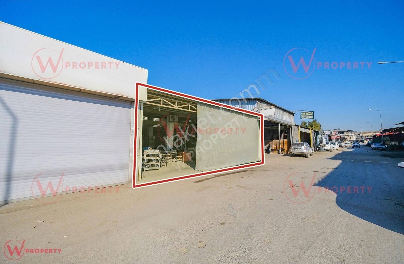 W Property Tarsus Tekke Sanayi Sitesinde 210m² Kullanımlı Dükkan