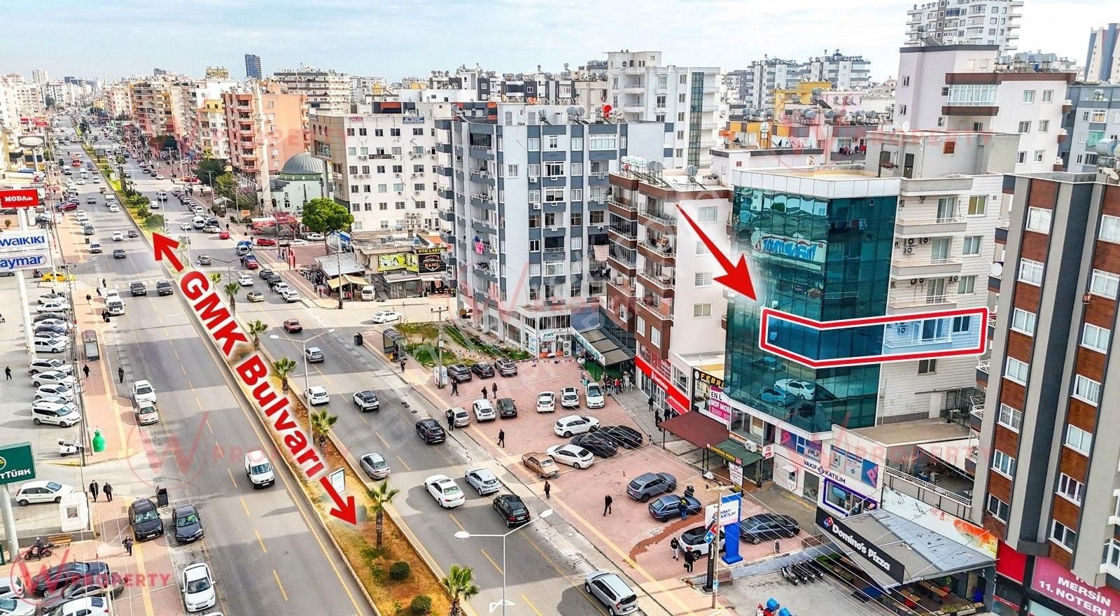 W Property'den Gmk Bulvarı Üzeri Mezitli'de Satılık 2+1 Ofis