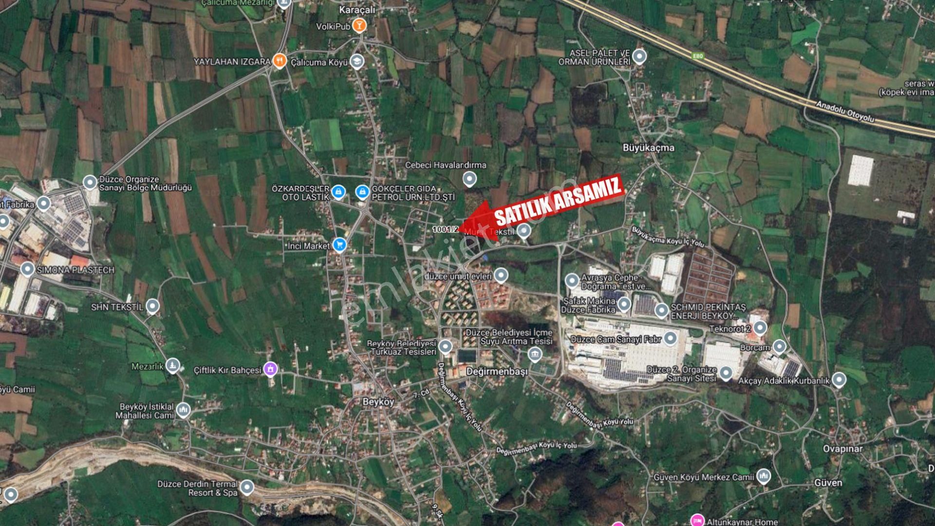 Beyköy Beytepe Mh.de 3 Kat İmarlı 503 M2 Satılık Köşe Parsel