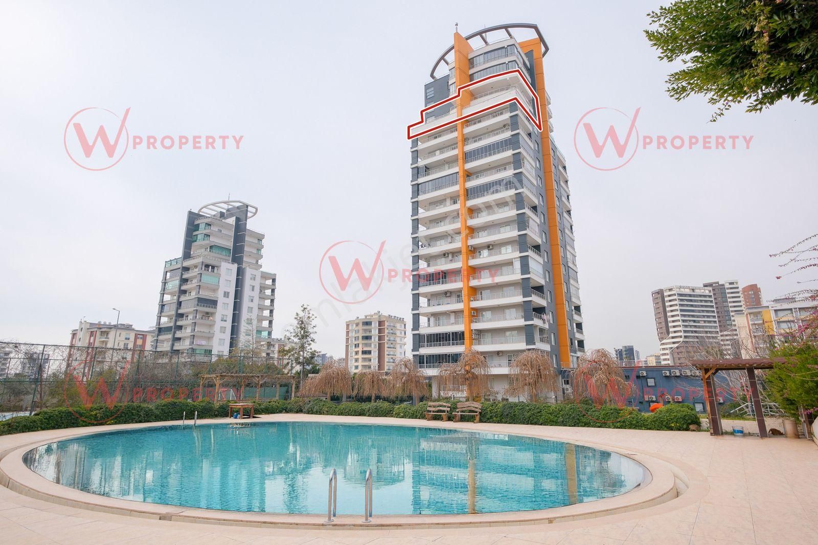 W Property'de Geniş Teraslı Ve Deniz Manzaralı Ara Katta Dubleks