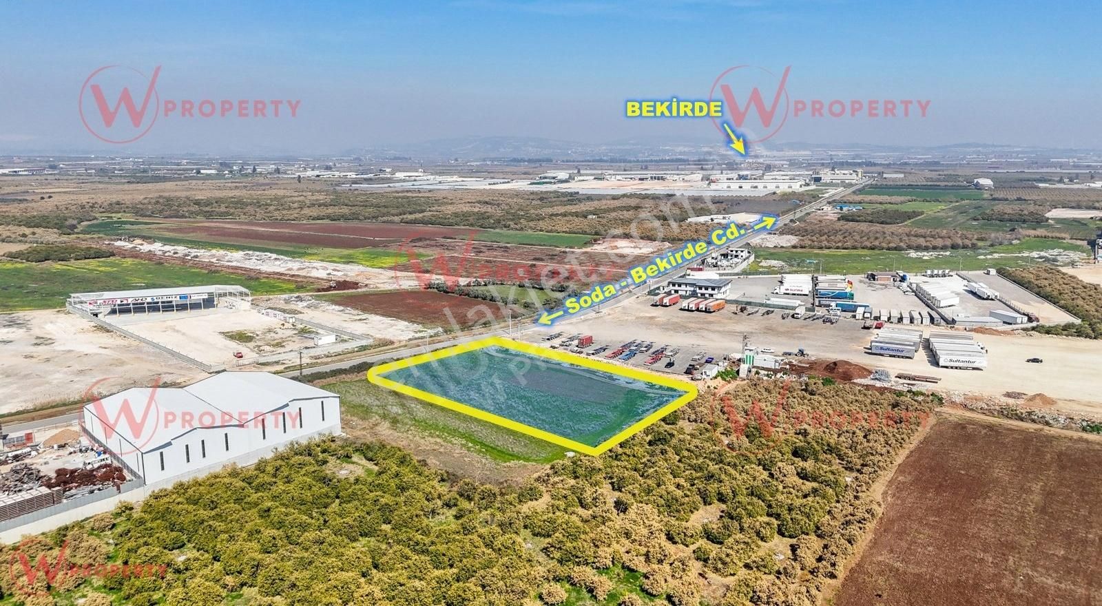 W Property'den Arpaçsakarlar'da Kiralık Açık Depolama Alanı