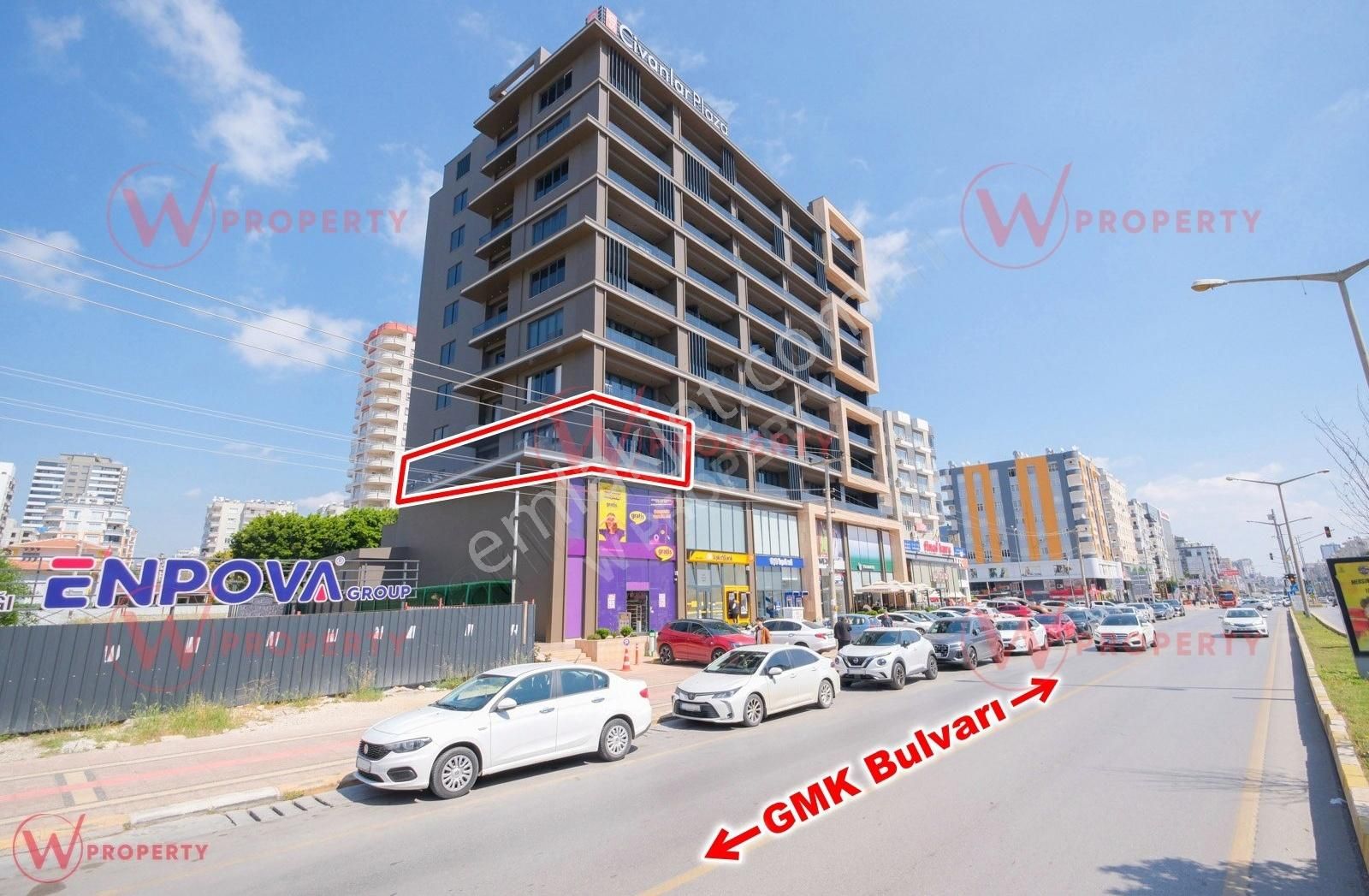W Property'den Civanlar Plaza'da Geniş Teraslı 3+1 Kiralık Ofis