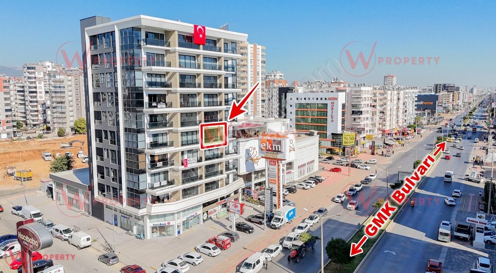W Property Mezitli'de Gmk Blv.üzeri Zen Office'de Kiralık