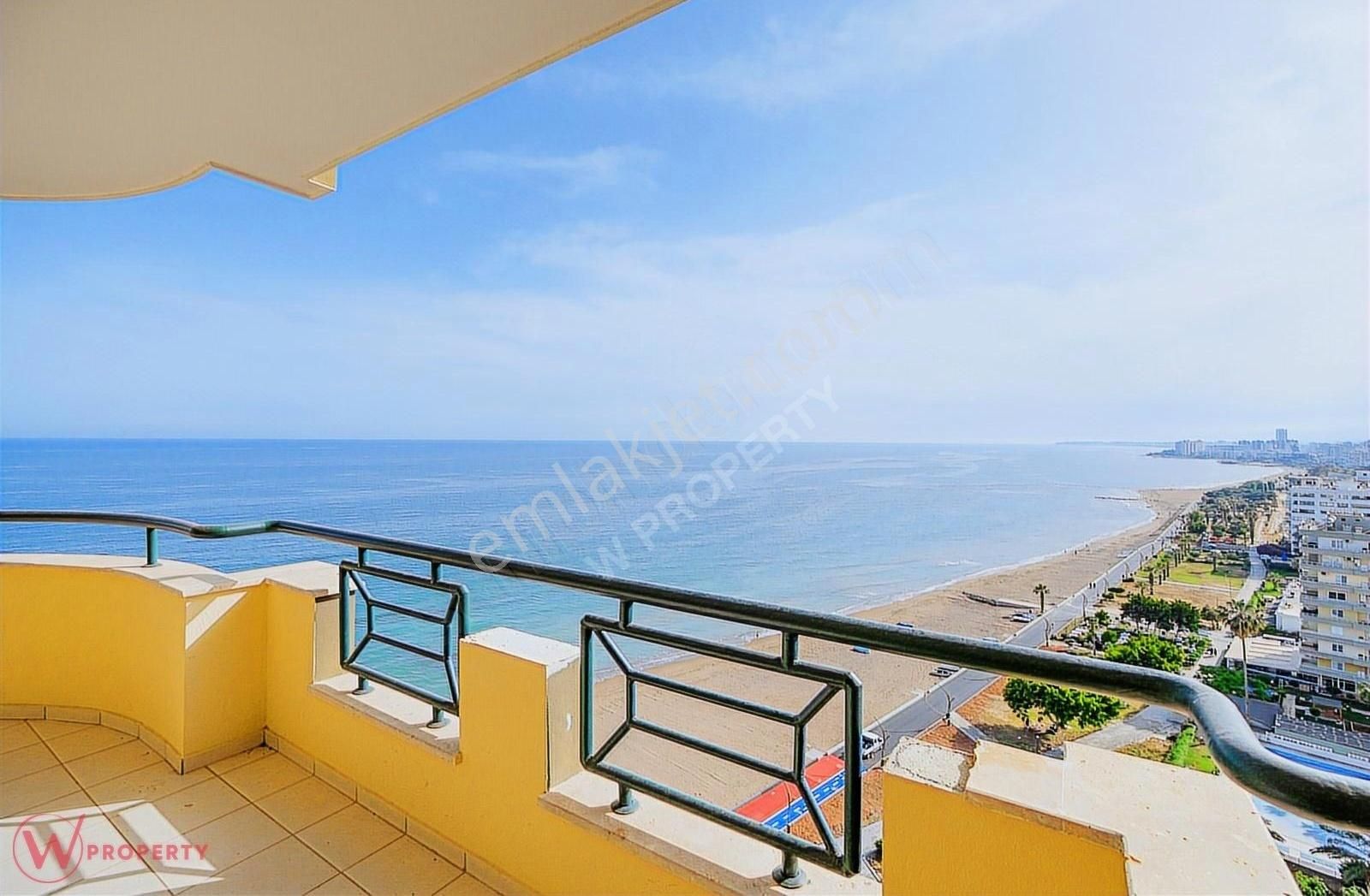 W Property Liparis 2'de Ön Blokta Deniz Manzaralı Kiralık 4+1