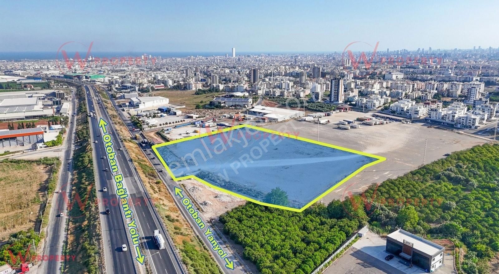 W Property'den Otoban Yanyol Cepheli Konteyner Depolama Sahası