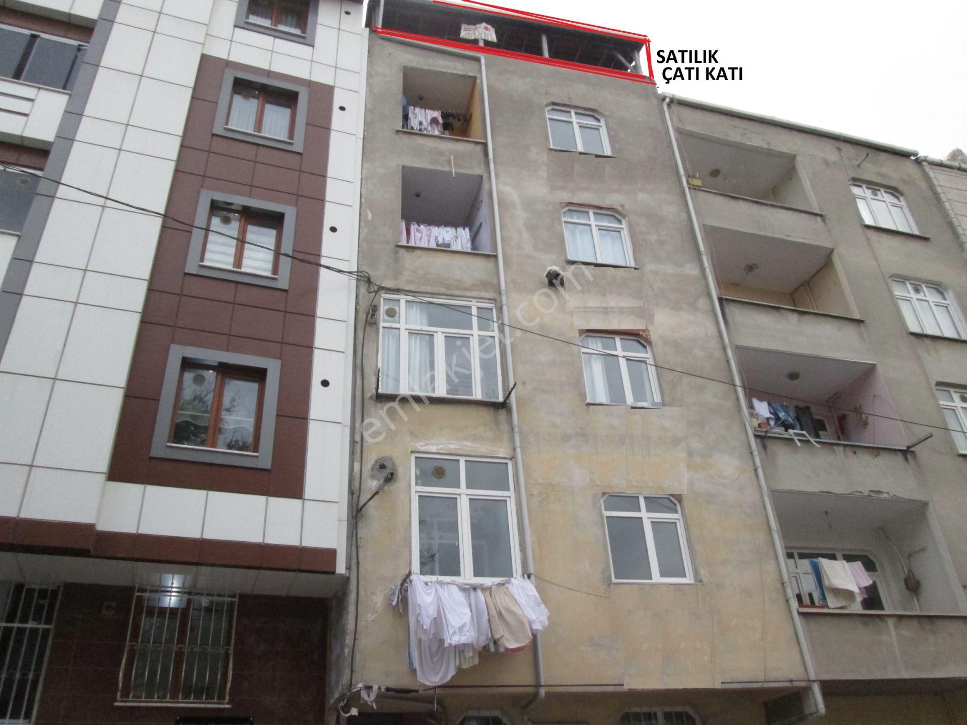Avrupa Emlak Tan Esenler Kazım Karabekir Mh 70m²2+1 Çatı Kat(5.kat)doğalgaz Sobalı,hisseli Tapuludur