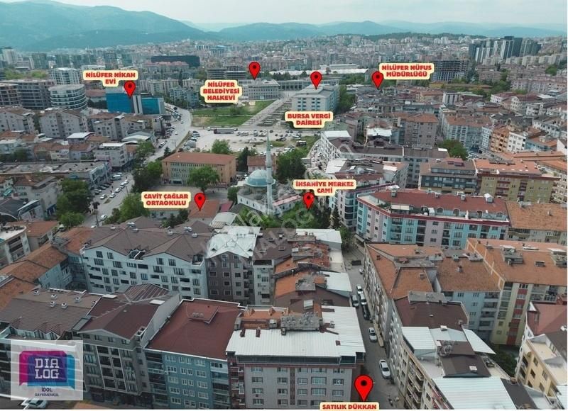 Dialog İdol İhsaniye Merkezinde Satılık Dükkan-600m²