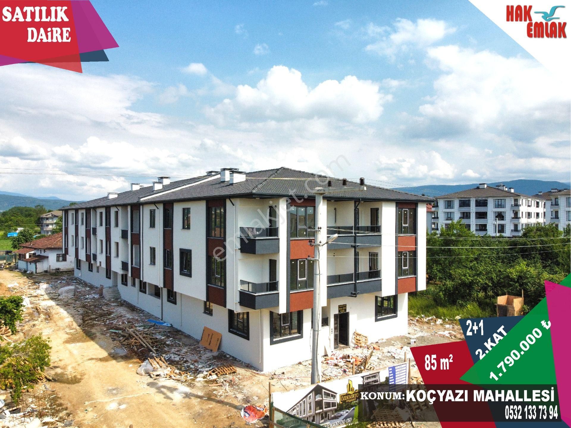 Hak Emlak'tan Koçyazı Mahallesinde Satılık 2+1 Geniş Daire