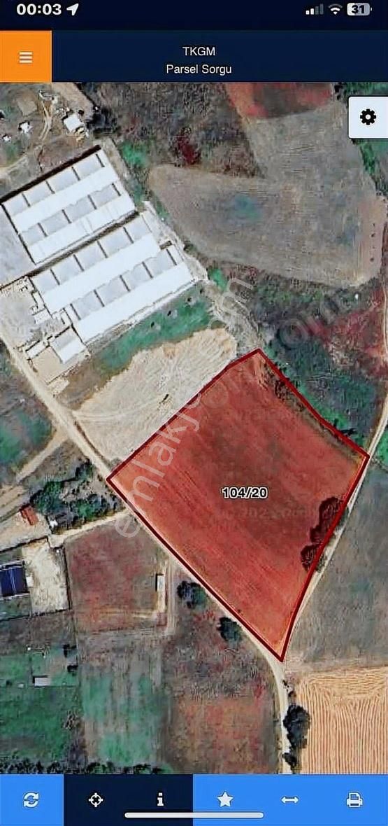 İzmir Yoluna Yakın Depo &fabrika Yapımına Uygun Arazi