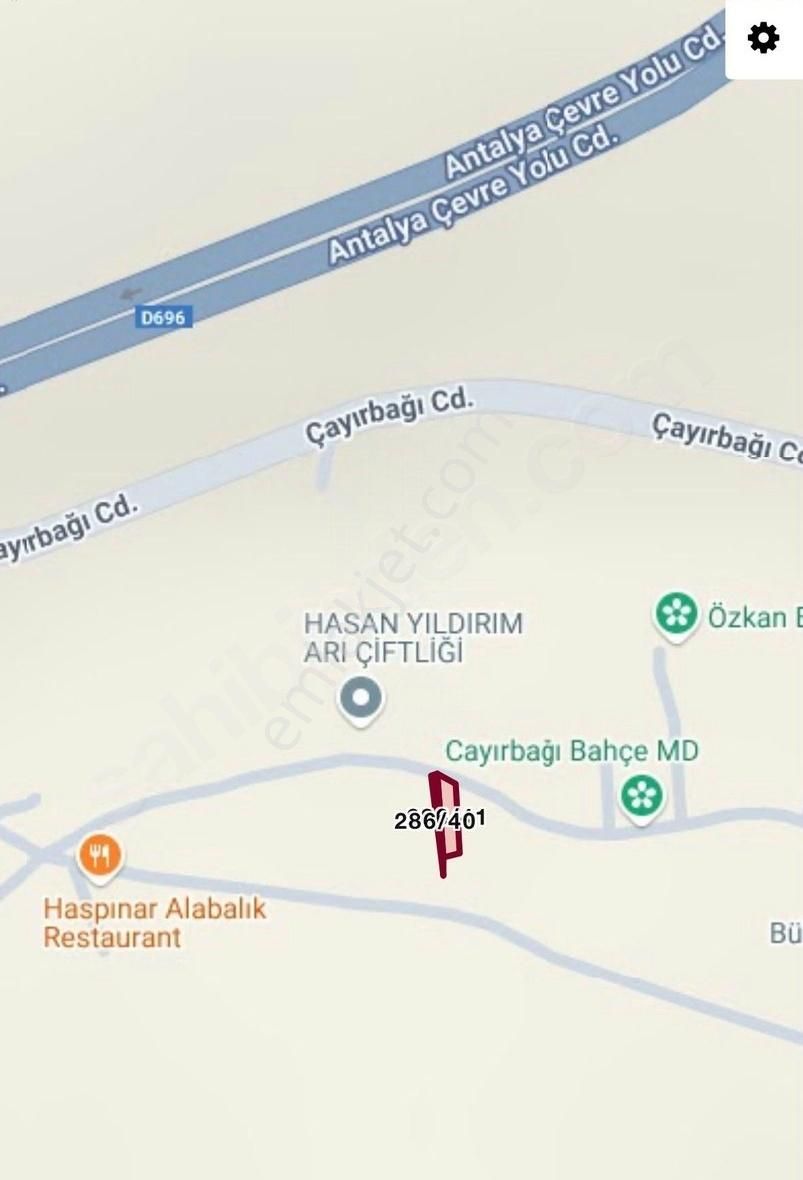 Meram Çayırbağı Mah. 394 M2 Müstakil Harika Konumlu Bahçe - Görsel 5