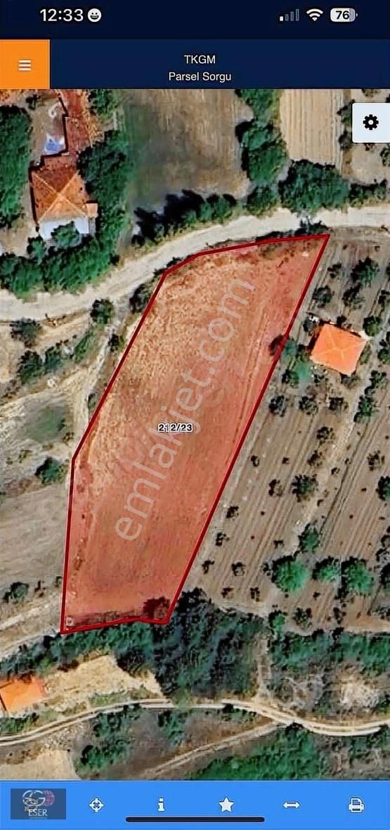 Eser ' Den Serinhisar Da 3095 M2 Yol Kenarı Satılık Arsa