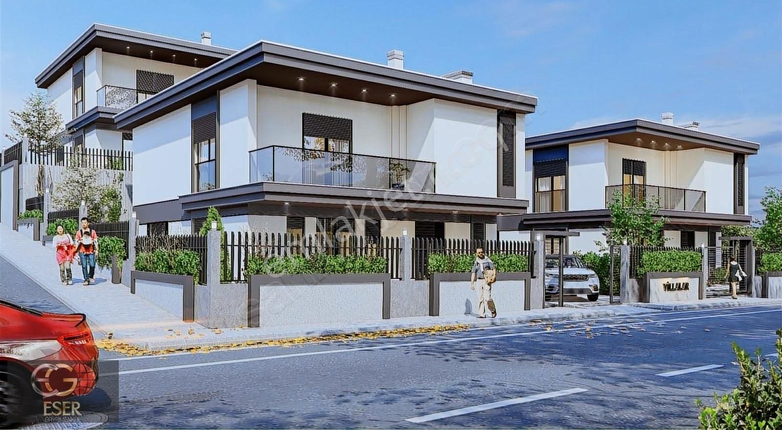 Eser'den Panoromik Denizli Manzaralı 380 M2 4.5+1 Villa ........
