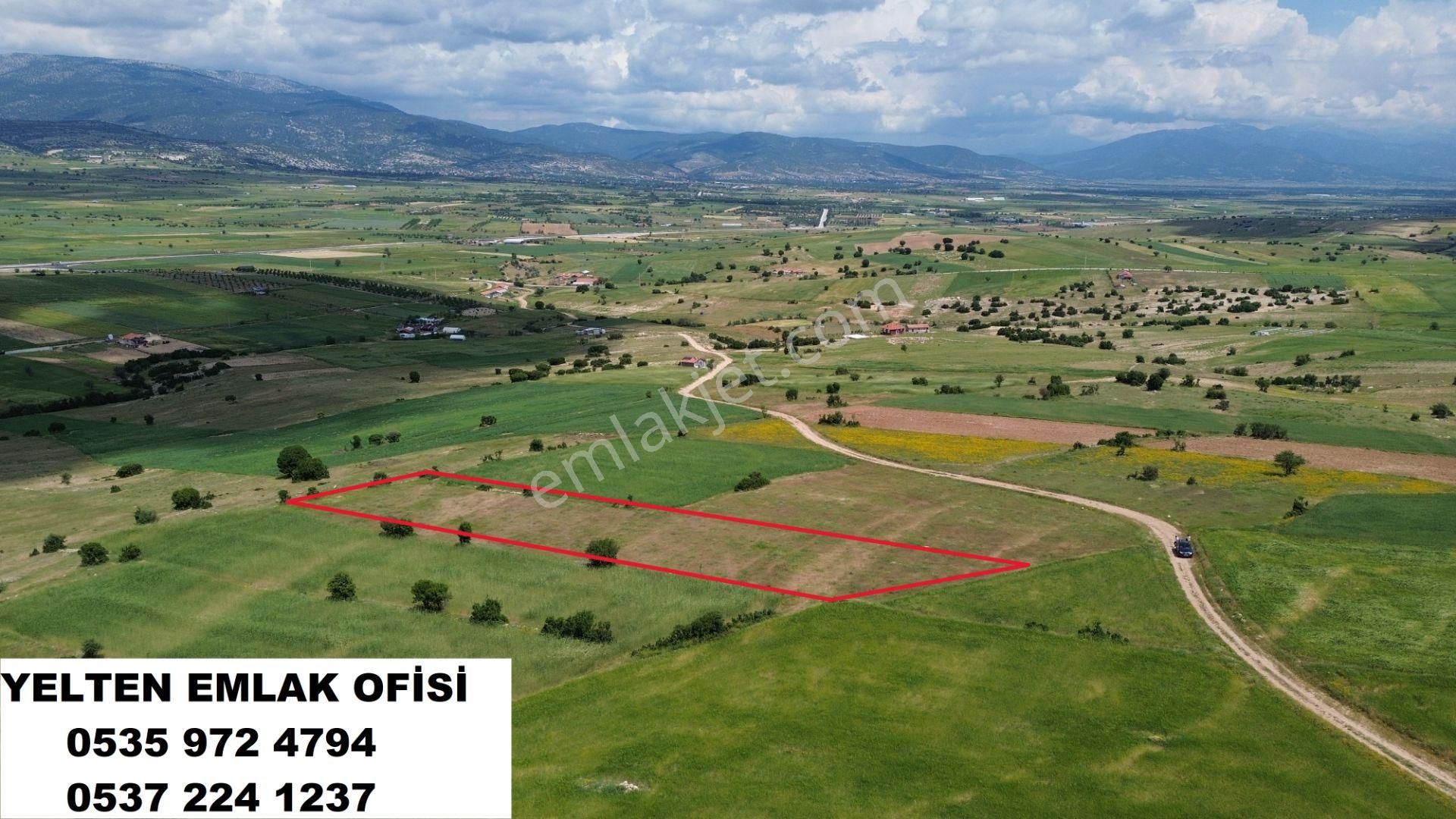Korkuteli Yeltende Satılık Havadar Manzaralı Bölgede Satılık 3.651 M2 Tarla - Görsel 2