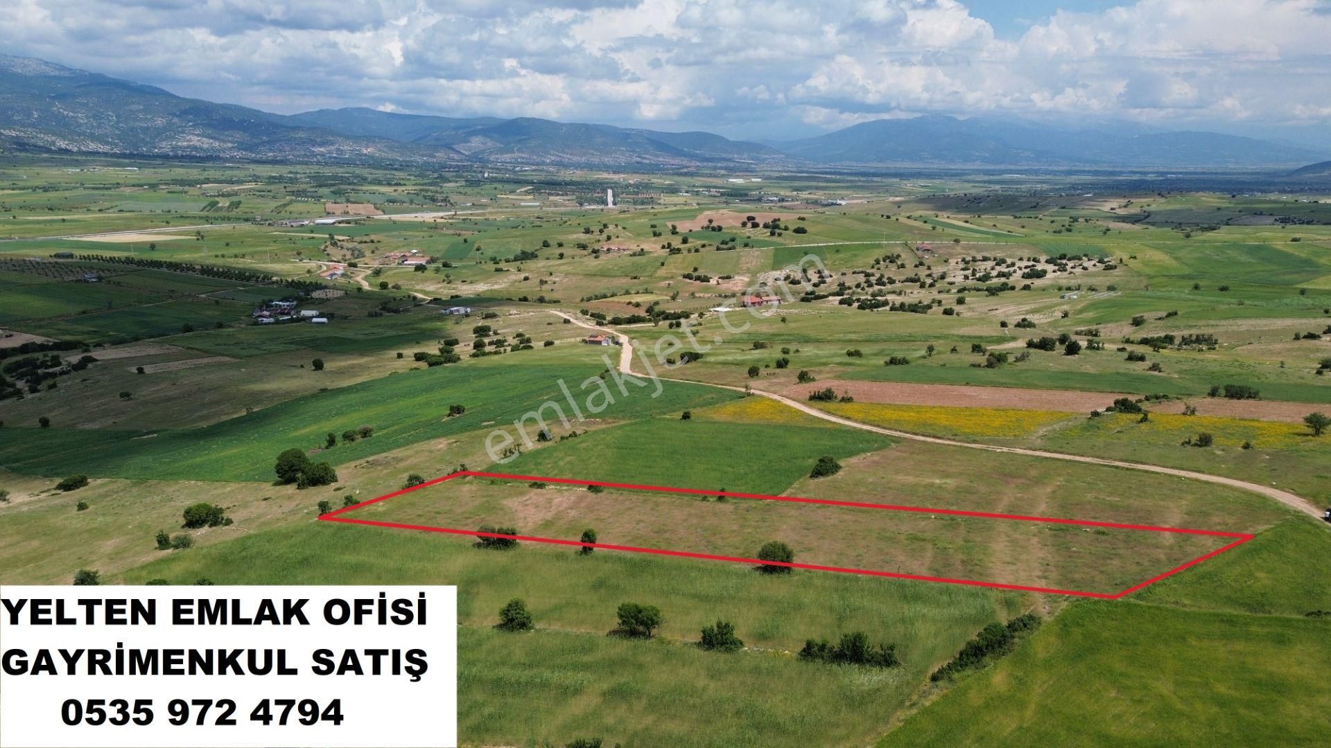 Korkuteli Yeltende Satılık Havadar Manzaralı Bölgede Satılık 3.651 M2 Tarla - Görsel 12